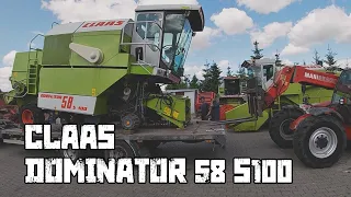 Claas Dominator 58 s100 з майданчику Євротюк. Непроста і цікава погрузка. Огляд майданчику