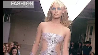VERSACE ATELIER Haute Couture Spring Summer 2000 Rome - Fashion Channel