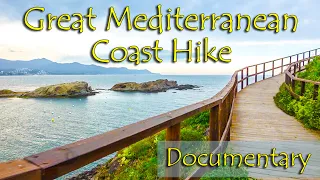 GR92 Great Mediterranean Hike in Spain & France Full Movie – Magnificent Coastal Walking