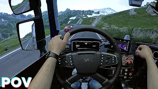 Renault E-Tech Haul Through Swiss Mountains | ETS2 | Fanatec CS DD+
