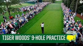 Tiger Woods UPDATE: 9-Hole Practice Day Recap | CBS Sports HQ