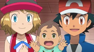 Ash and Serena Babysit Lei! - Pokemon Texting Story