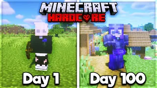 I Survived 100 Days in Hardcore Minecraft 1.17.1... And Here's What Happened