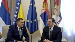 Beograd: Sastanak Dodika i Vučića – 19.3.2019.