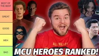 MCU Heroes Ranked! (TIER LIST)