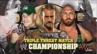 WWE PPV Survivor Series 2012 - Match Card ᴴᴰ