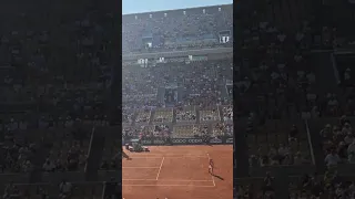 Camila Giorgi at Roland Garros #rolandgarros #camila_giorgi_official #jamesfamilytravels #gosophie💜