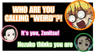 [ENG] Zenitsu gets mad 3 times in one minute | Kimetsu Radio