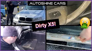 Dirty BMW X5 cleaning ! Satisfying, ASMR