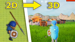 I Made Clash Of Clans but it's 3D! Hindi game development