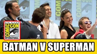 BATMAN V SUPERMAN Comic Con Panel