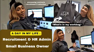 A Day in the life as a Recruitment and HR Administrator | My First Corporate Job after I Graduated