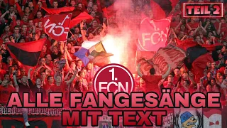 BEST OF ULTRAS FCN | Die besten Fangesänge mit Liedtexten | Teil 2 | BEST OF FCN 1900