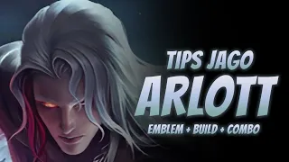 TUTORIAL ARLOTT HERO BARU & PENJELASAN COMBO SKILL ARLOTT & BUILD ARLOTT TERSAKIT + CARA MAIN ARLOTT