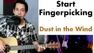 Harness the Power of Dust in the Wind by Kansas (Fingerstyle / Fingerpicking lesson)