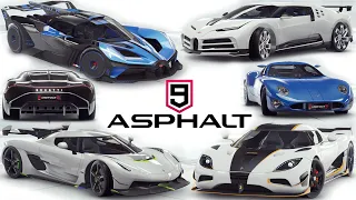 Asphalt 9 Legends | ALL CARS + DLC | 2023 [4K]