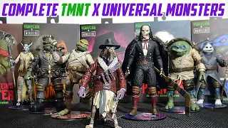 Every Neca Tmnt X Universal Monsters Complete Collection In 4k!