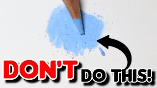 Top MISTAKES for Blending Colored Pencil!