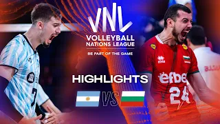 🇦🇷 ARG vs. 🇧🇬 BUL - Highlights Week 2 | Men's VNL 2023