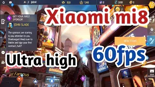 Shadowgun legends | Xiaomi mi8 - Ultra high 60fps