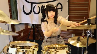 【 JUNNA 】負けないで(MAKENAIDE) / ZARD - Drum Cover -