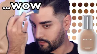 Honest Review Of Lady GaGa 's Foundation! Haus Labs Foundation Review