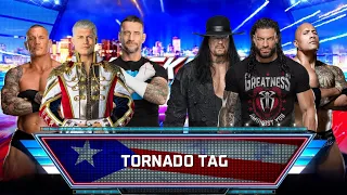 TEAM CODY RHODES VS TEAM  ROMAN REIGNS