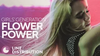 GIRLS' GENERATION - Flower Power (Line Distribution)