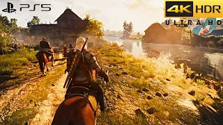 The Witcher 3 Next-Gen (PS5) HDR Ray Tracing Gameplay - Next-Gen Realistic Graphics Witcher