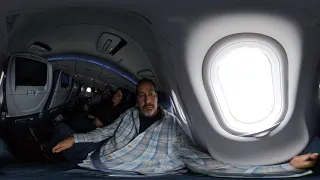 360 Video of Take Off From NYC