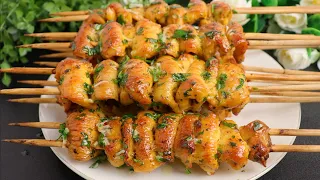 Try Chicken skewers this way! you'll be surprised ! dinner has never been so easy and delicious !