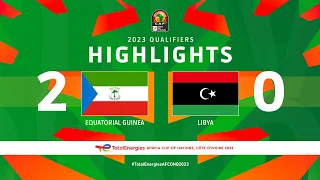 Equatorial Guinea 🆚 Libya | Highlights - #TotalEnergiesAFCONQ2023 - MD2 Group J