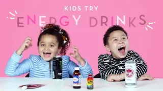 Kids Try Energy Drinks | Kids Try | HiHo Kids