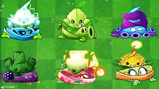 Plants vs zombies 2: All VINE Plants Max Level Power-Up Vs All Mints