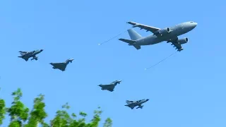 19 Aircraft performing an AMAZING LOW PASS at ILA 2018 Air Show Berlin! German Air Force