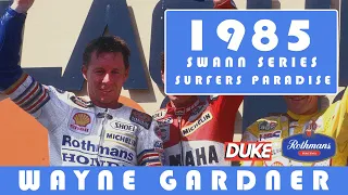 Wayne Gardner | On Board | Honda NSR500 V-4 | 1985 Swann Series