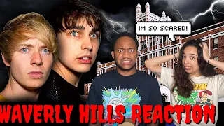 Overnight in Haunted Waverly Hills Sanatorium REACTION | RAE AND JAE REACTS