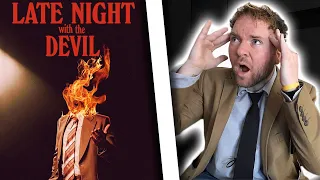 LATE NIGHT WITH THE DEVIL (2024) FIRST TIME WATCHING!!! MOVIE REACTION!!