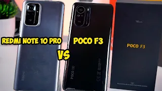 Xiaomi Poco F3 VS Redmi Note 10 Pro производительность и скорость работы