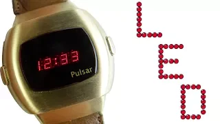 Pulsar P3 - When a Digital Watch cost more than a Rolex - 1970s LEDs