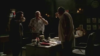 Tony, Silvio And Carlo Discuss Vito - The Sopranos HD