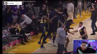 LosPollos Goes On HEATED RANT After Lakers BUZZER BEATER LOSS To Pacers (Funny)