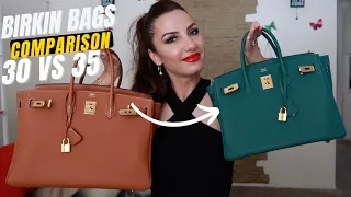 BIRKIN 30 VS BIRKIN 35 COMPARISON 🛍