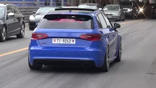 BEST OF AUDI RS3 8V SOUNDS! Launch Control, Revs, Accelerations!