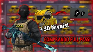 PEGANDO +30 NÍVEIS DO PASSE STANDOFF 2! DEU BOM??