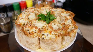 Ленивый пирог - ШАУРМА, цыганка готовит.