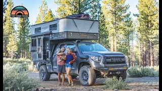 2019 Tundra 4x4 Camper Tour - One Couples Ultimate Tiny Home On Wheels
