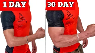 Big Arms In 30 Days I Best 3 Exercises For Biceps&Triceps (Home Exercises) No Equipment