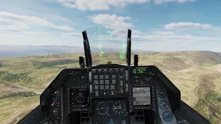 DCS F16: SAM hunting with CBU 105!