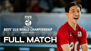 BUL🇧🇬 vs. JPN🇯🇵  - Full Match | Boys' U19 World Championship | Pool B